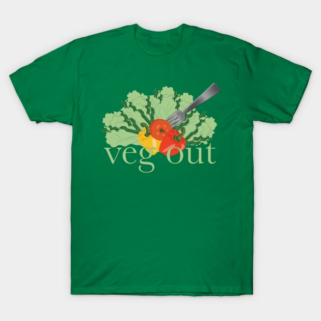 VEGOUT T-Shirt by TommyArtDesign
